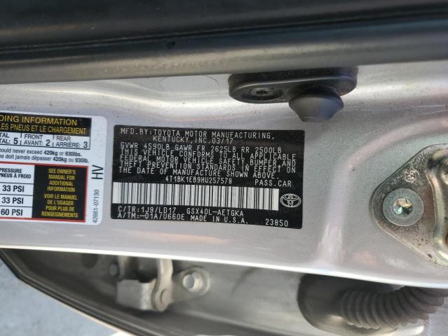 Photo 11 VIN: 4T1BK1EB9HU257578 - TOYOTA AVALON XLE 