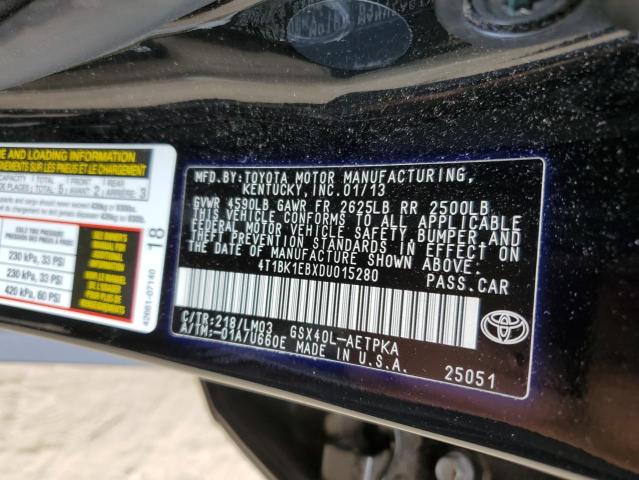 Photo 11 VIN: 4T1BK1EBXDU015280 - TOYOTA AVALON 