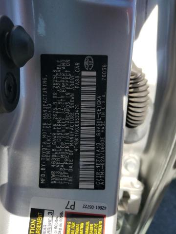 Photo 11 VIN: 4T1BK1FK0DU533428 - TOYOTA CAMRY SE 