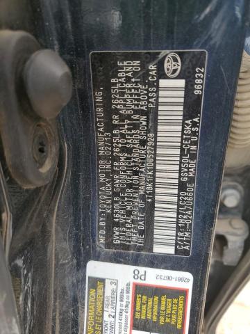 Photo 11 VIN: 4T1BK1FK1DU527928 - TOYOTA CAMRY 