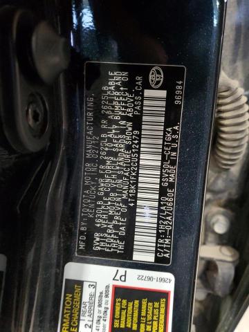 Photo 12 VIN: 4T1BK1FK2CU512479 - TOYOTA CAMRY SE 