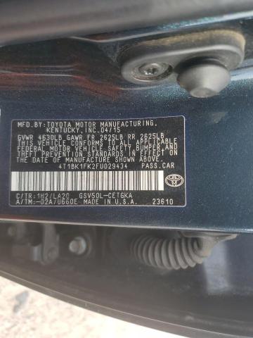 Photo 11 VIN: 4T1BK1FK2FU029434 - TOYOTA CAMRY XSE 