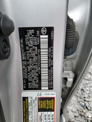 Photo 11 VIN: 4T1BK1FK3CU007146 - TOYOTA CAMRY SE 