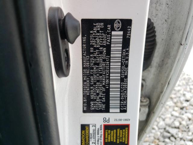 Photo 11 VIN: 4T1BK1FK3EU538172 - TOYOTA CAMRY SE 