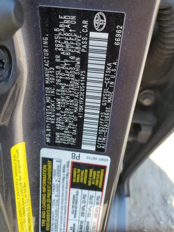 Photo 11 VIN: 4T1BK1FK3EU541475 - TOYOTA CAMRY 