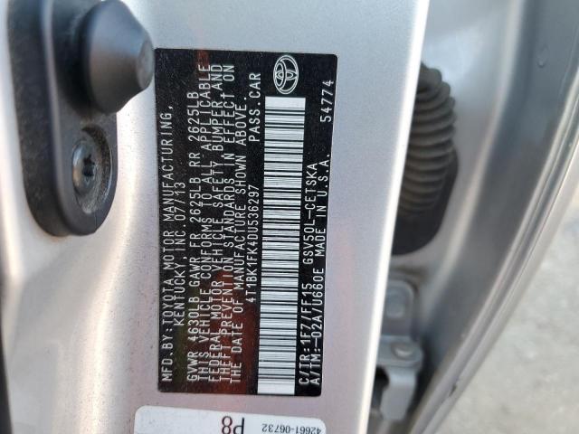 Photo 12 VIN: 4T1BK1FK4DU536297 - TOYOTA CAMRY SE 