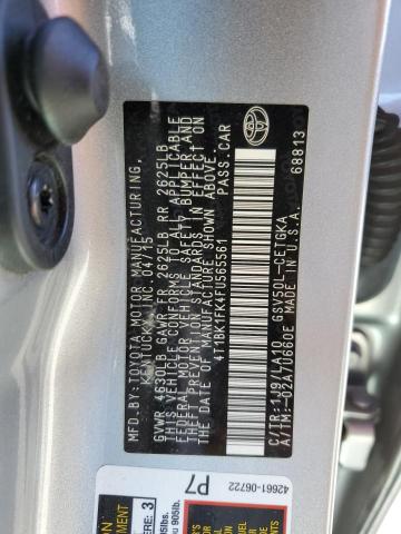 Photo 12 VIN: 4T1BK1FK4FU565561 - TOYOTA CAMRY XSE 