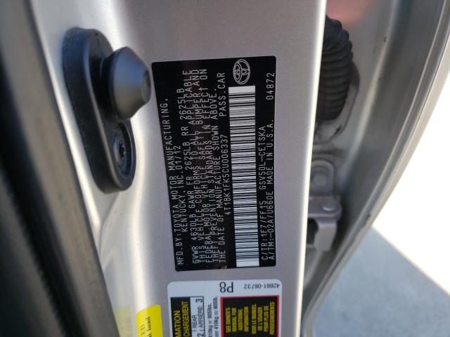 Photo 9 VIN: 4T1BK1FK5CU006337 - TOYOTA CAMRY SE 