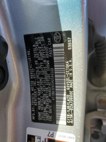 Photo 12 VIN: 4T1BK1FK5HU584509 - TOYOTA CAMRY XSE 