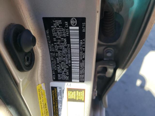 Photo 11 VIN: 4T1BK1FK6EU545746 - TOYOTA CAMRY SE 