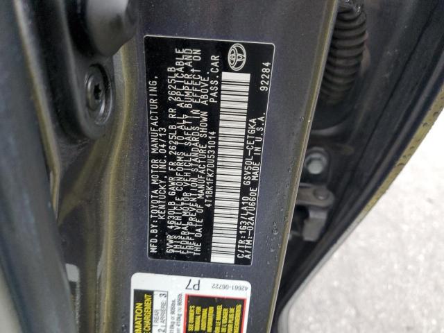 Photo 12 VIN: 4T1BK1FK7DU531014 - TOYOTA CAMRY SE 