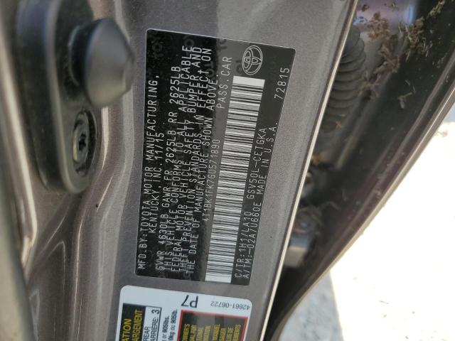 Photo 11 VIN: 4T1BK1FK7GU571890 - TOYOTA CAMRY XSE 