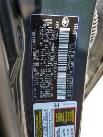 Photo 11 VIN: 4T1BK1FK8DU021061 - TOYOTA CAMRY SE 