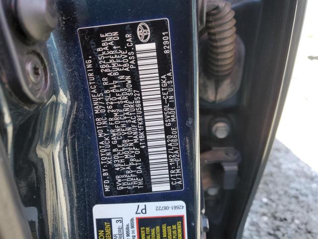 Photo 11 VIN: 4T1BK1FK8FU568527 - TOYOTA CAMRY 