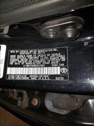 Photo 9 VIN: 4T1BK1FK9DU531869 - TOYOTA CAMRY SE 