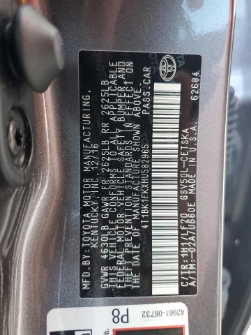 Photo 11 VIN: 4T1BK1FKXHU582965 - TOYOTA CAMRY XSE 