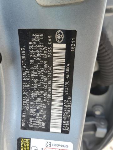 Photo 11 VIN: 4T1BK36B06U124540 - TOYOTA AVALON XL 