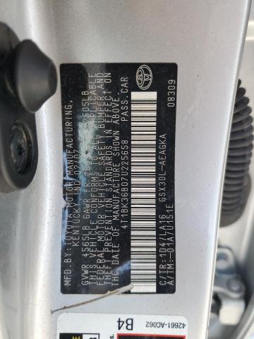 Photo 11 VIN: 4T1BK36B07U225658 - TOYOTA AVALON 