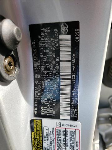 Photo 11 VIN: 4T1BK36B16U107195 - TOYOTA AVALON XL 