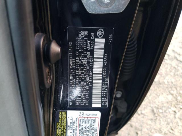 Photo 11 VIN: 4T1BK36B16U111277 - TOYOTA AVALON 