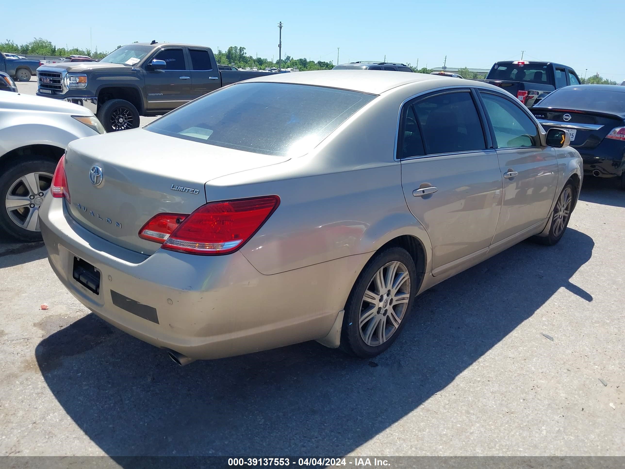 Photo 3 VIN: 4T1BK36B16U114440 - TOYOTA AVALON 