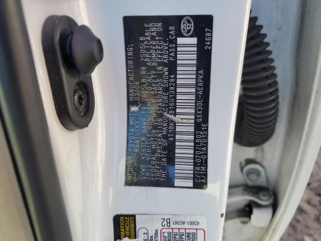 Photo 11 VIN: 4T1BK36B16U138284 - TOYOTA AVALON XL 