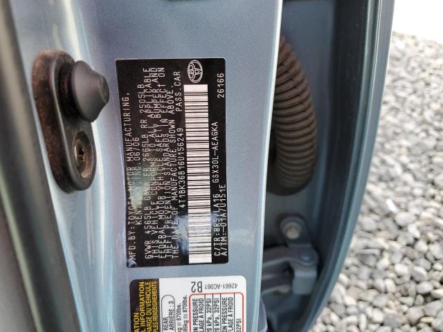 Photo 11 VIN: 4T1BK36B16U156249 - TOYOTA AVALON 