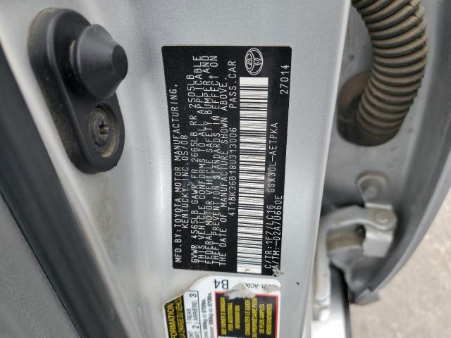 Photo 11 VIN: 4T1BK36B18U313006 - TOYOTA AVALON XL 