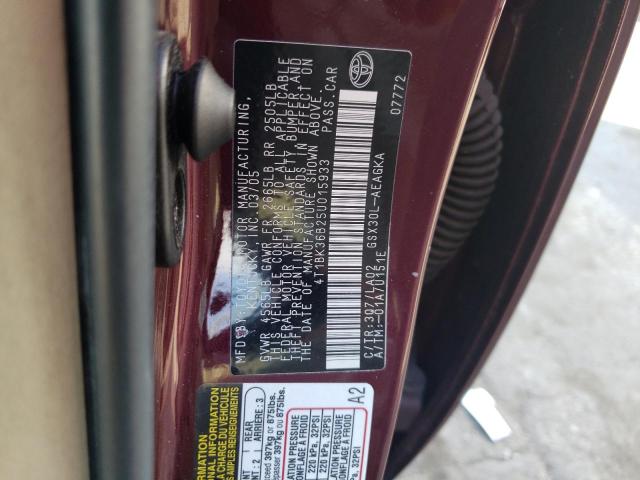 Photo 11 VIN: 4T1BK36B25U015933 - TOYOTA AVALON XL 