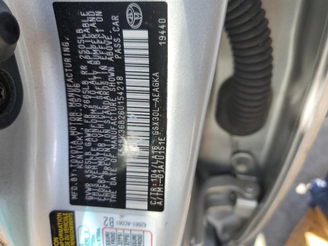 Photo 11 VIN: 4T1BK36B26U154218 - TOYOTA AVALON XL 