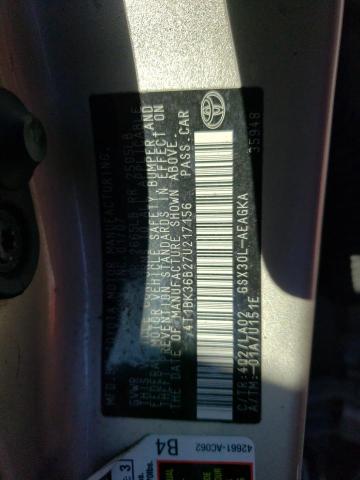 Photo 11 VIN: 4T1BK36B27U217156 - TOYOTA AVALON 