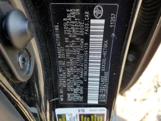 Photo 11 VIN: 4T1BK36B28U266178 - TOYOTA AVALON 