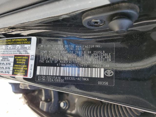 Photo 11 VIN: 4T1BK36B29U329832 - TOYOTA AVALON 