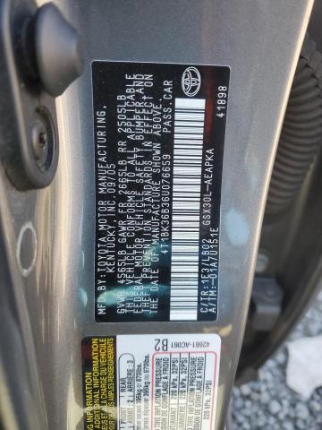 Photo 11 VIN: 4T1BK36B36U076659 - TOYOTA AVALON 