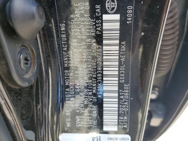 Photo 11 VIN: 4T1BK36B38U297763 - TOYOTA AVALON XL 