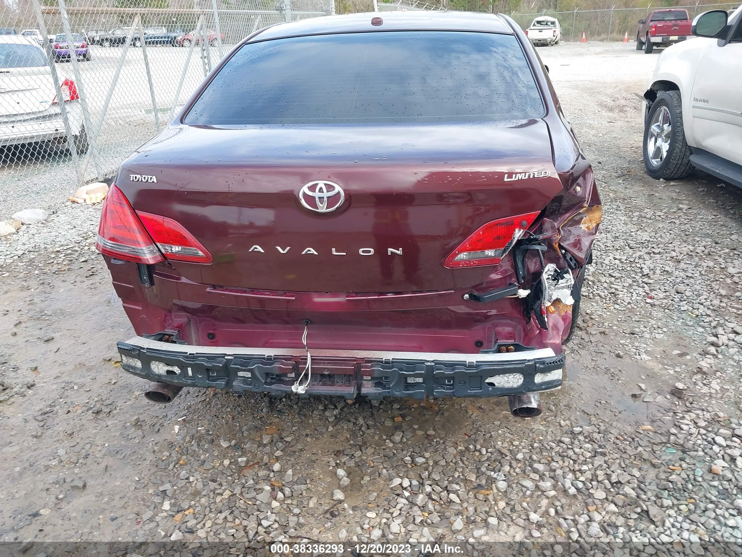 Photo 5 VIN: 4T1BK36B39U343934 - TOYOTA AVALON 