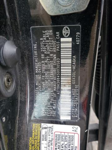 Photo 11 VIN: 4T1BK36B45U030563 - TOYOTA AVALON XL 