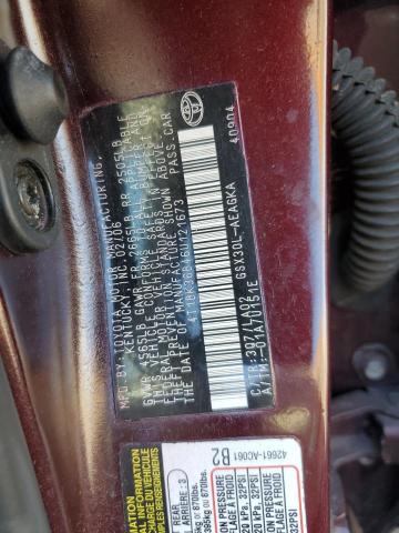 Photo 11 VIN: 4T1BK36B46U121673 - TOYOTA AVALON 