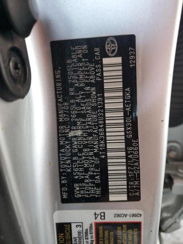 Photo 11 VIN: 4T1BK36B48U321391 - TOYOTA AVALON XL 