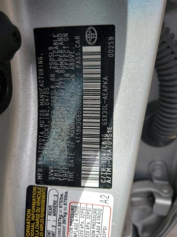 Photo 11 VIN: 4T1BK36B55U034847 - TOYOTA AVALON XL 