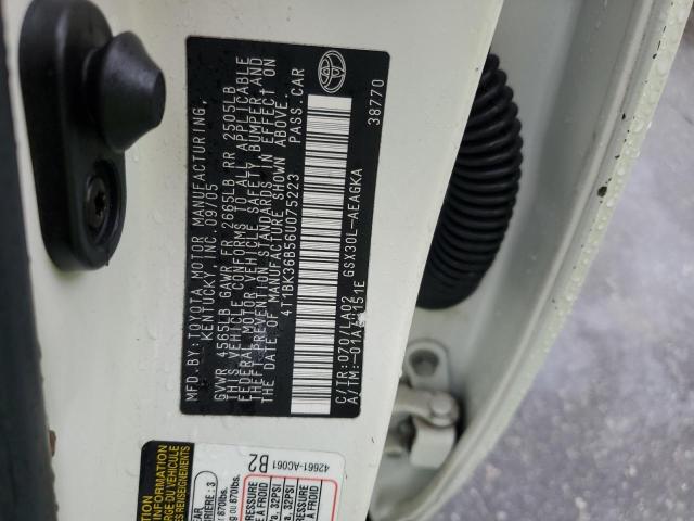 Photo 12 VIN: 4T1BK36B56U075223 - TOYOTA AVALON 