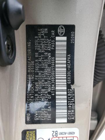 Photo 13 VIN: 4T1BK36B56U114666 - TOYOTA AVALON 