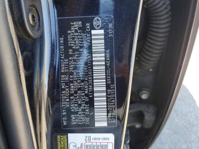 Photo 11 VIN: 4T1BK36B56U117597 - TOYOTA AVALON 4D 