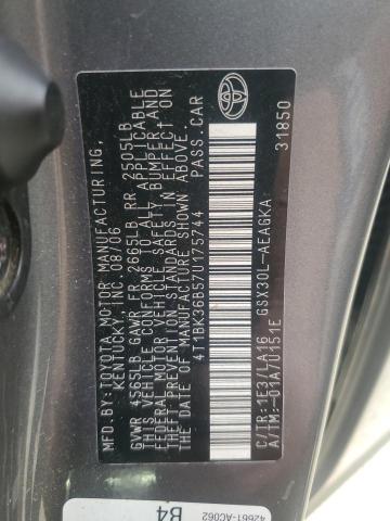 Photo 11 VIN: 4T1BK36B57U175744 - TOYOTA AVALON XL 