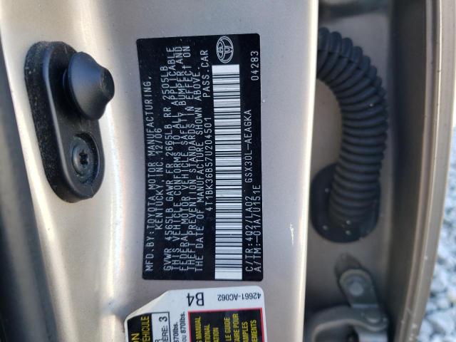 Photo 11 VIN: 4T1BK36B57U204501 - TOYOTA AVALON 