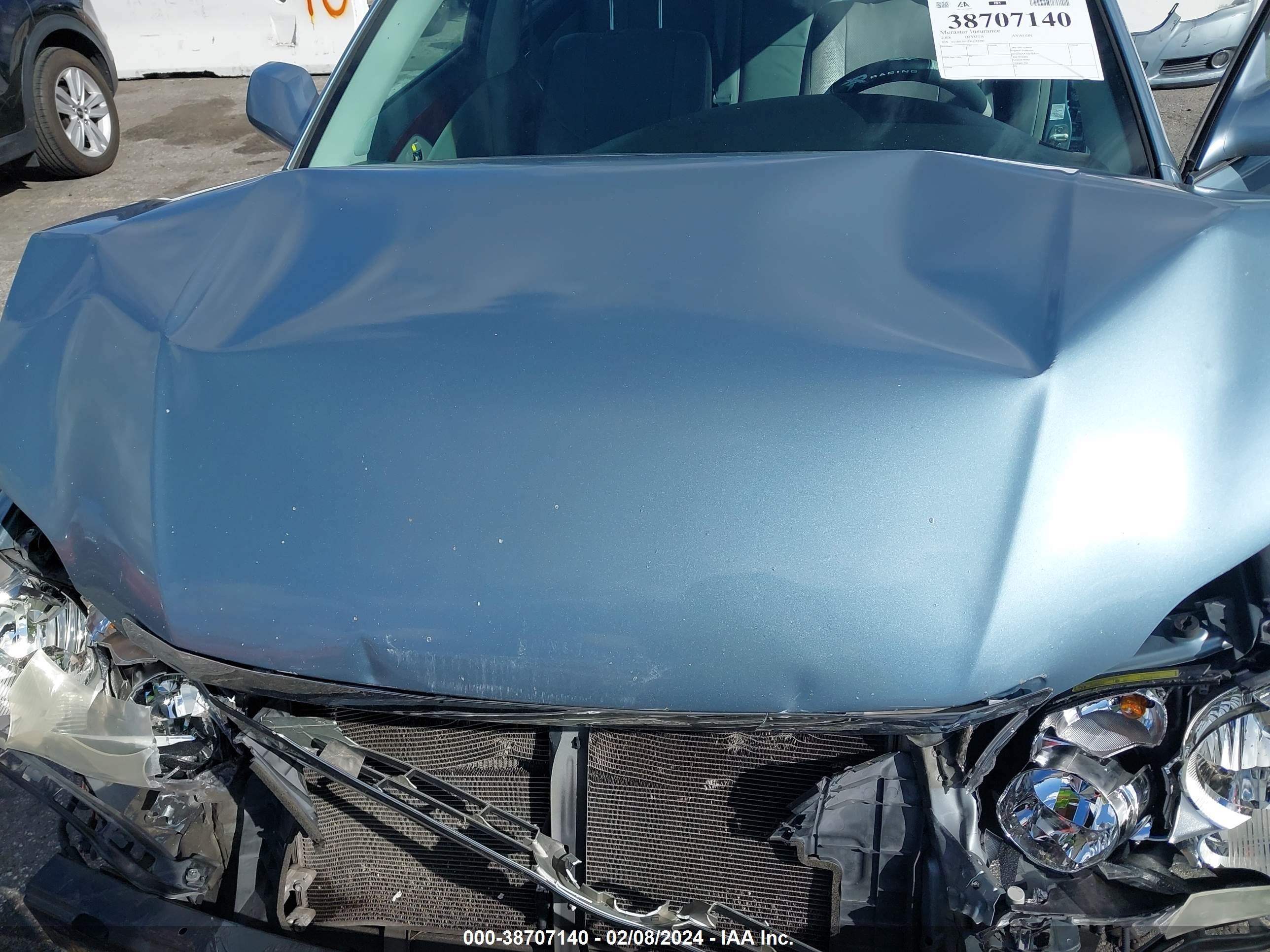 Photo 9 VIN: 4T1BK36B58U318905 - TOYOTA AVALON 