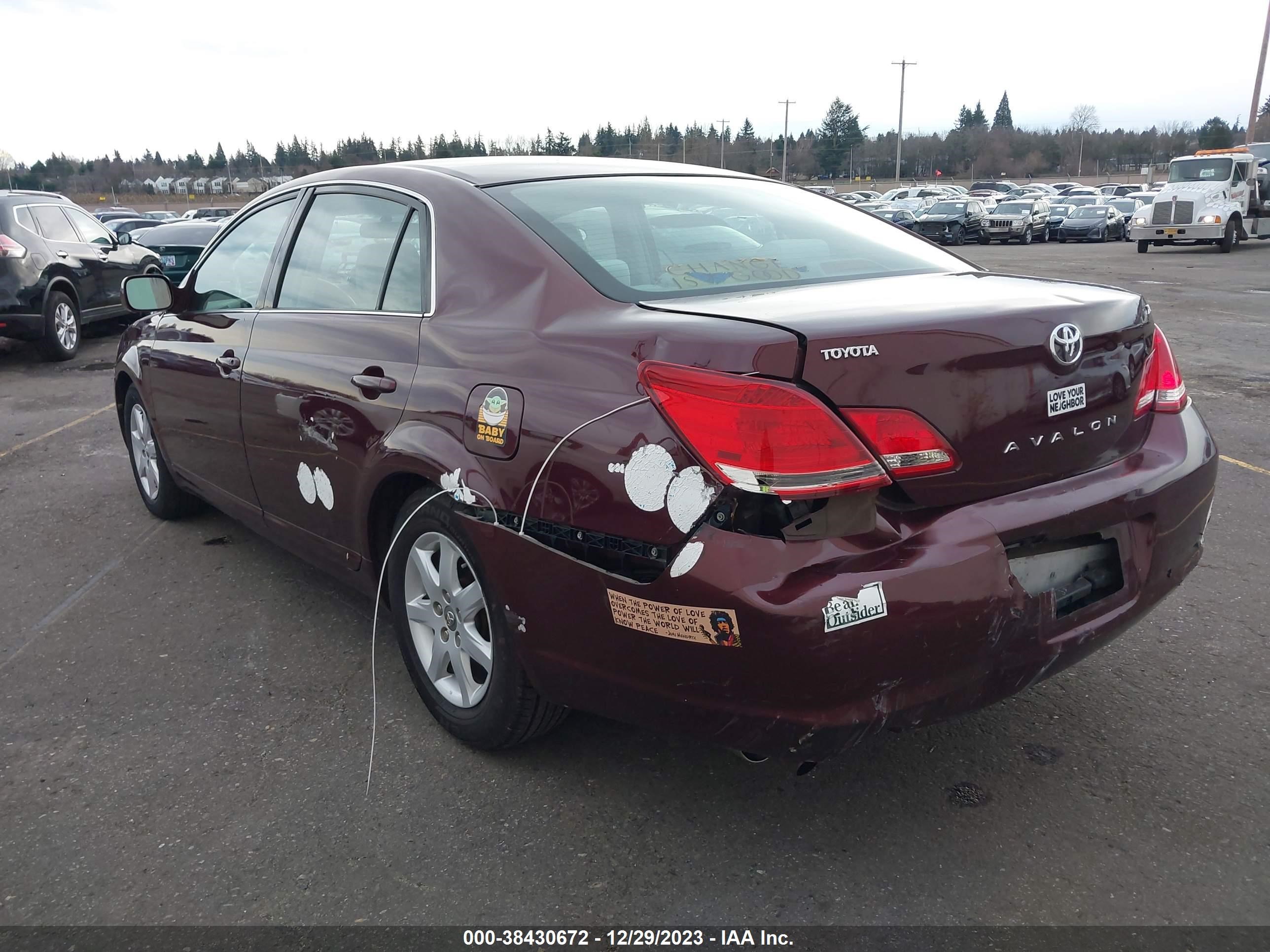 Photo 2 VIN: 4T1BK36B65U062012 - TOYOTA AVALON 