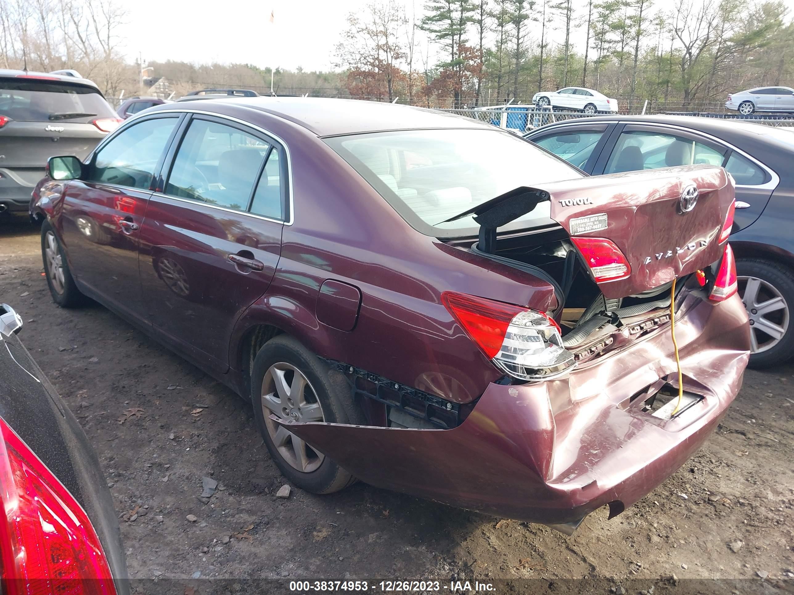 Photo 2 VIN: 4T1BK36B67U210081 - TOYOTA AVALON 