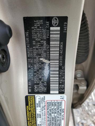 Photo 11 VIN: 4T1BK36B75U045767 - TOYOTA AVALON 