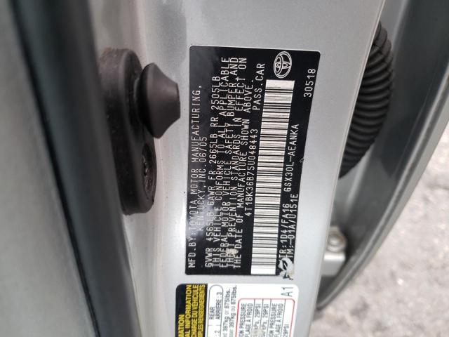 Photo 11 VIN: 4T1BK36B75U048443 - TOYOTA AVALON 